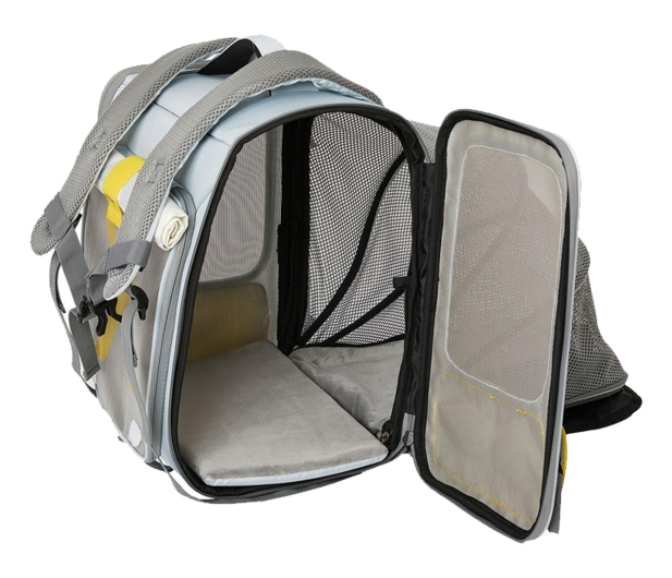 PetKit X ZONE Pet Carrier plecak transportowy dla zwierząt - szary - 1606127 - zdjęcie 5